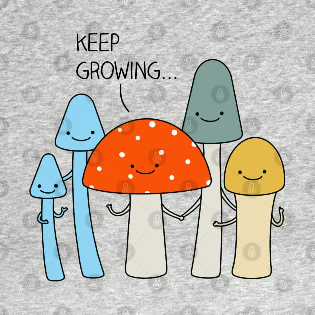 Growing mushrooms by milkyprint